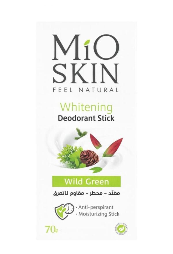 Mio Skin Whitening Deodorant ‏Stick Anti- Perspirant||Moisturizing 70g مزيل تعرق مفتح من مايو سكن٧٠ غرام