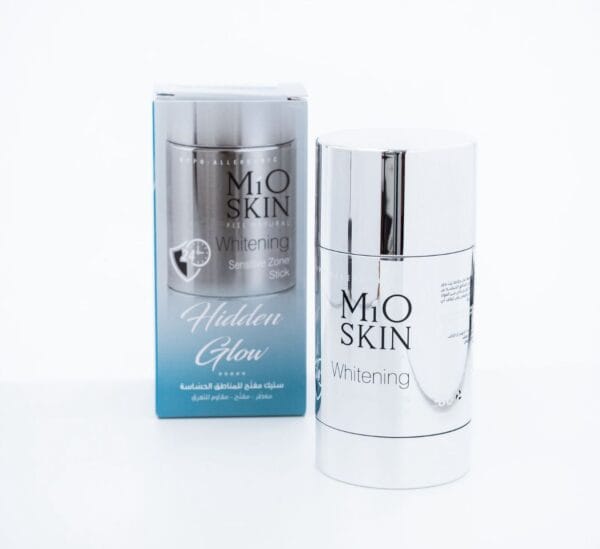 MIO SKIN WHITENING SENSITIVE ‏ZONE STICK HIDDEN GLOM80g ستك معطر ومفتح للمناطق الحساسة من مايو سكن