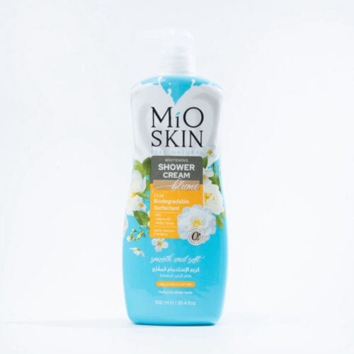 MIO SKIN WHITENING SHOWER CREAM WHITE FLOWER 900ml استحمام من مايو سكن