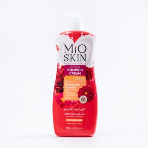 MIO SKIN WHITENING SHOWER CREAM WHITE FLOWER 900ml استحمام من مايو سكن