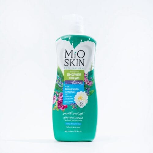 WhatsApp Image 2025-09-24 at 21.47.00_889fe421 MIO SKIN WHITENING SHOWER CREAM WHITE FLOWER 900ml استحمام من مايو سكن