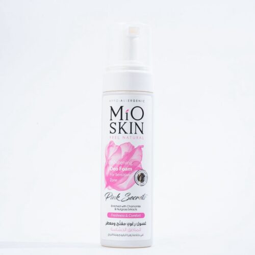MIO SKIN WHITENING DEO FOAM FOR SENSITIVE ZONE - SOFT غسول رغوي للمناطق الحساسة ع SAO مايوسكن