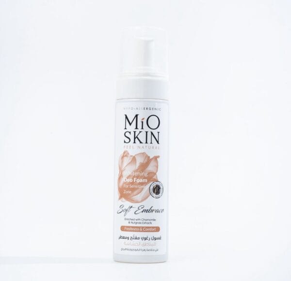 MIO SKIN WHITENING DEO FOAM FOR SENSITIVE ZONE - SOFT غسول رغوي للمناطق الحساسة ع SAO مايوسكن