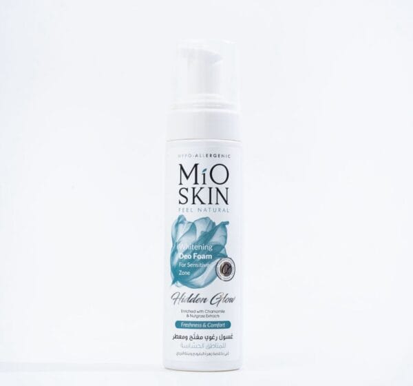 MIO SKIN WHITENING DEO FOAM FOR SENSITIVE ZONE - SOFT غسول رغوي للمناطق الحساسة ع SAO مايوسكن