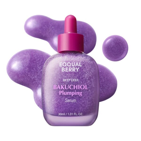 EQQUAL BERRY Bakuchiol Plumping Serum - 30ml / ايكوال بيري سيروم الباكتشيول المجدد للبشرة - 30 مل