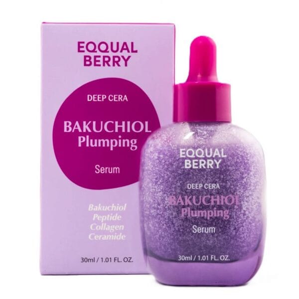 EQQUAL BERRY Bakuchiol Plumping Serum - 30ml / ايكوال بيري سيروم الباكتشيول المجدد للبشرة - 30 مل