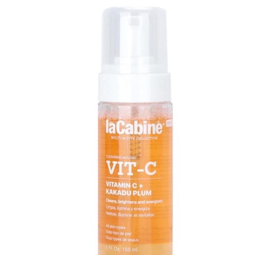 WhatsApp Image 2025-09-26 at 20.23.19_c7a0033e موس منظف للوجه من "لا كابين" غني بفيتامين C، مصمم لتنظيف البشرة بعمق ومنحها إشراقة ونقاء