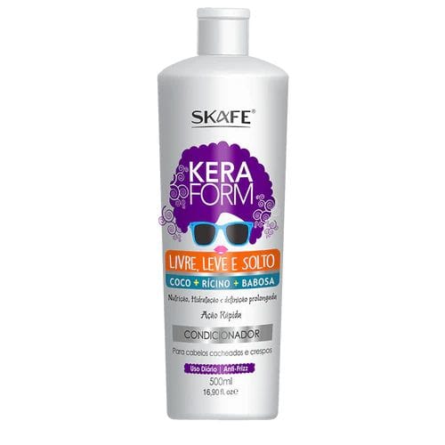 SKAFE KERA FORM CONDITIONER FREE LIGHT AND LOOSE - 500ML | سكاف بلسم لشعر ناعم و خفيف - 500 مل