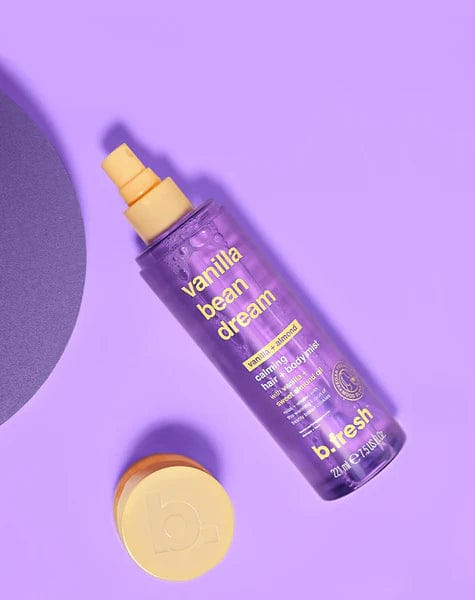 bfresh-HairBodyMist-VanillaBeanDream-ProductGallery_grande_b4396d68-968e-4cb4-983c-7d7289e301cd(2) b.Fresh Vanilla Bean Dream Vanilla + Almond Comforting Hair + Body Mist - 221ml | بي فريش ميست للشعر و الجسم بالفانيليا و الكوكيز - 221 مل