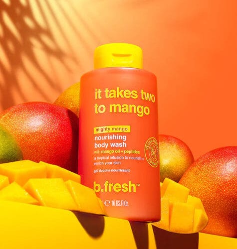 bfresh-_ItTakesTwoToMango_BodyWash_Shopify-4_grande_20898946-14f3-4f44-9765-562c62c694f8(2) b.Fresh It Takes Two To Mango Mighty Mango Nourishing Body Wash - 473ml | بي فريش جل استحمام بالمانغو - 473 مل