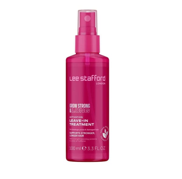 Lee Stafford Grow Strong & Long Activation Leave-In Treatment - 100ml | لي ستافورد تونك لتقوية الشعر - 100 مل