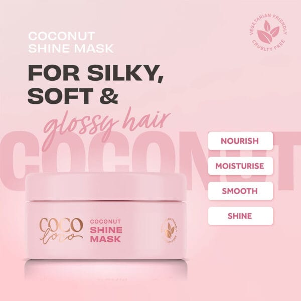 LEE STAFFORD Coco Loco Coconut Shine Mask ماسك معالج للشعر بزيت جوز الهند