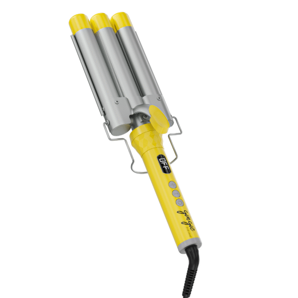 gingie The Mogee Three Barrels Hair Waver - 1inch | جنجي أداة تمويج الشعر ثلاثية الأنابيب - 1 انش