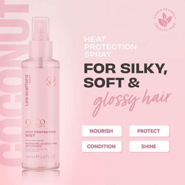Lee Stafford Coco Loco Heat Protection Mist - 150ml | لي ستافورد بخاخ حماية من الحرارة - 150 مل
