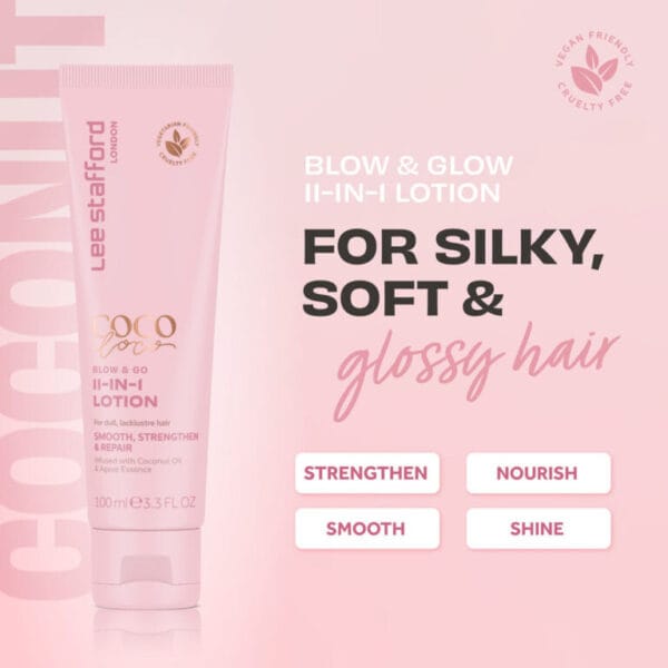 LEE STAFFORD Coco Loco Blow & Go 11-in-1 Lotion لوشن كوكو لوكو بلو آند جو 11 في 1