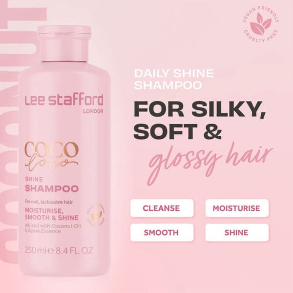 LEE STAFFORD Coco Loco Shine Shampoo 500ml شامبو كوكو لوكو شاين