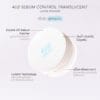 4U2 SEBUM CONTROL TRANSLUCENT LOOSE POWDER | فور يو تو لوس باودر شفاف للـتحـكم باللمـعـان