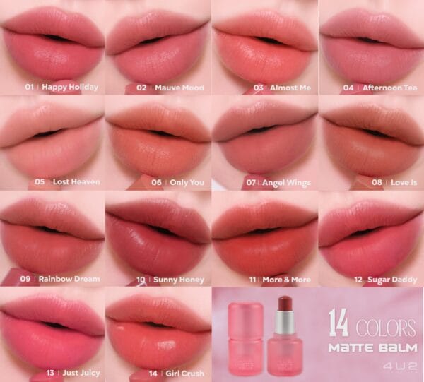 4u2 balm 4U2 MATTE BALM LIPSTICK - 4.75g | فور يو تو مرطب شفاه غير لامع - 4.75غ