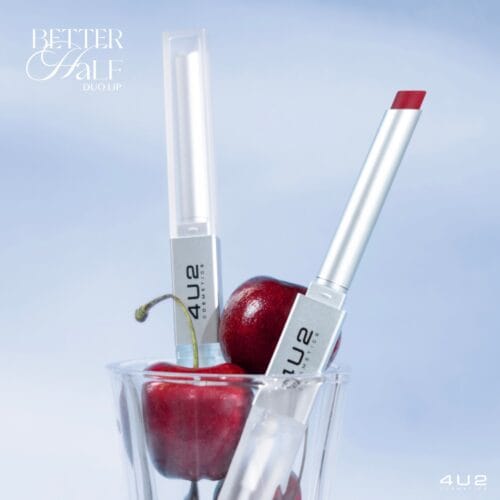 LINE_ALBUM_รูปสวย_๒๔๐๓๒๖_5 4U2 BETTER HALF DUO LIP 2 IN 1 LIPSTICK | فور يو تو أحمر شفاه ثنائي بتركيبة مزدوجة