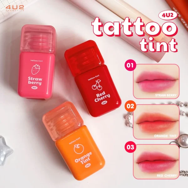 swatch_TAT_01_2 4U2 TATTOO TINT - 3g | فور يو تو تاتو تنت للشفاه - 3غ