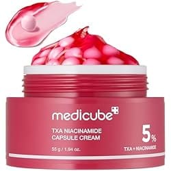 41b6ZrXaKtL._AC_SS250_ Medicube TXA Niacinamide Capsule Cream - 55g | مديكيوب كريم مرطب بحمض الترانكساميك والنياسيناميد - 55 غ