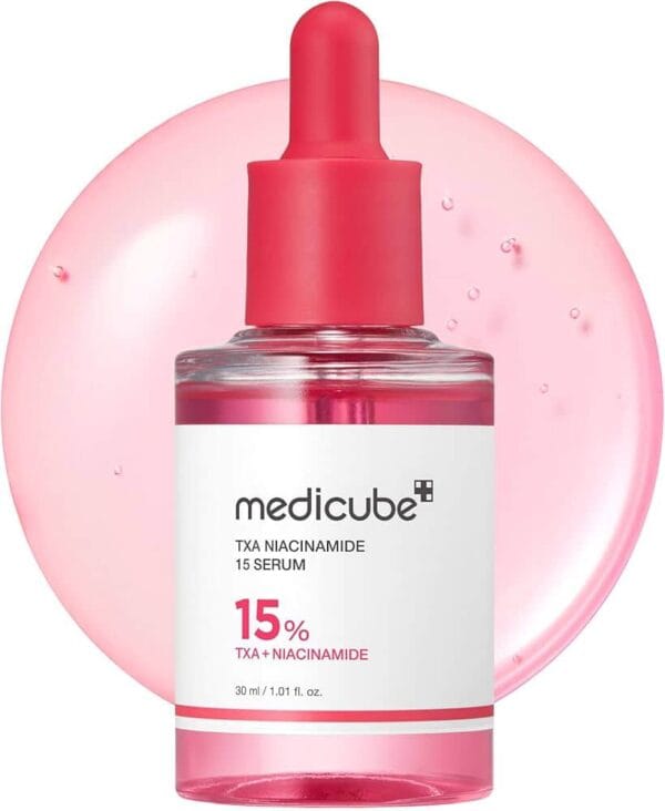 Medicube TXA+Niacinamide 15% Glow Facial Serum | مديكيوب سيروم النضارة بحمض الترانكسامك والنايسنمايد - 30 مل