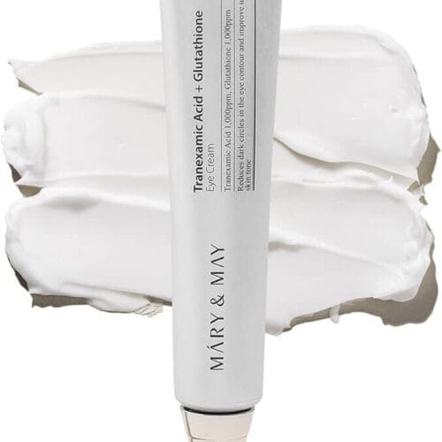 Mary&May Tranexamic Acid + Glutathione Eye Cream - 30g |  ماري اند ماي كريم تفتيح محيط العين - 30 غم