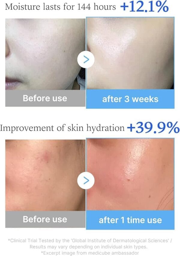 Medicube Hyaluronic Multi Peptide PDRN Serum for Glowing and Soothing - 30ml | مديكيوب سيروم ترطيب وتهدئة البشرة بحمض الهيالورونيك والبيبتيدات – 30 مل