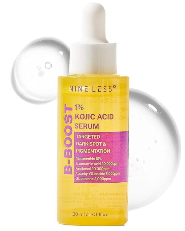 NINE LESS B-Boost 1% Kojic Acid Serum - 30ml | سيروم كوجيك أسيد 1٪ لتفتيح التصبغات وتوحيد البشرة - 30 مل
