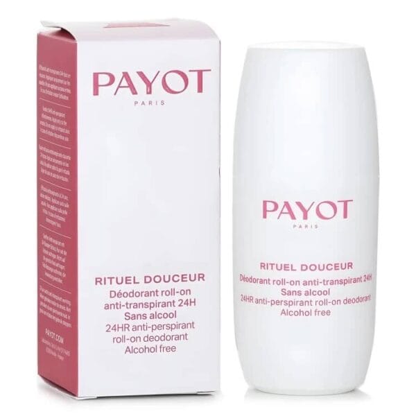PAYOT Rituel Gentle 24H Anti-Perspirant Roll-On Deodorant - 75ml | بايوت ريتوال جنتل مزيل عرق رول-أون مضاد للتعرق 24 ساعة - 75 مل