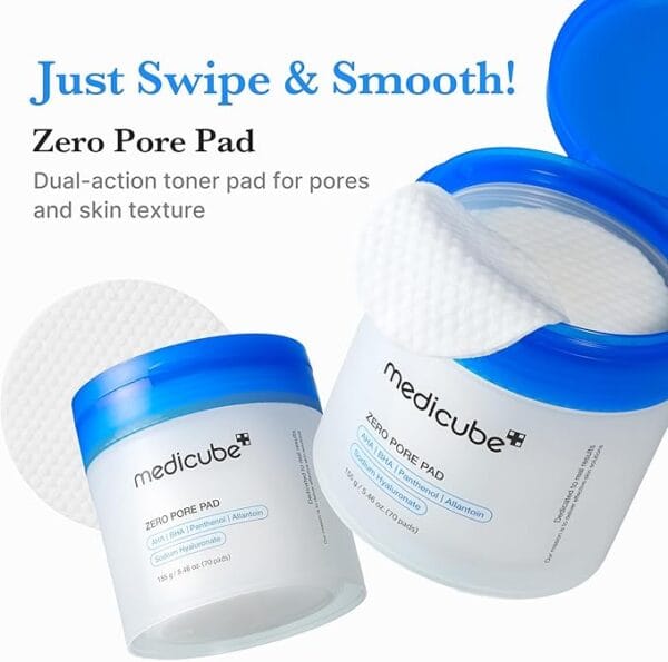 Medicube ZERO PORE PAD  - 70pcs | مديكيوب وسائد تونر - 70 قطعة