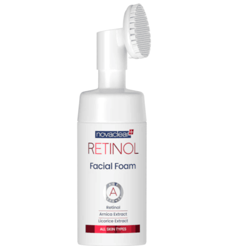 NOVACLEAR RETINOL Facial Foam - 100ml | نوفا كلير غسول فوم بالريتنول لشد وتجديد البشرة - 100 مل