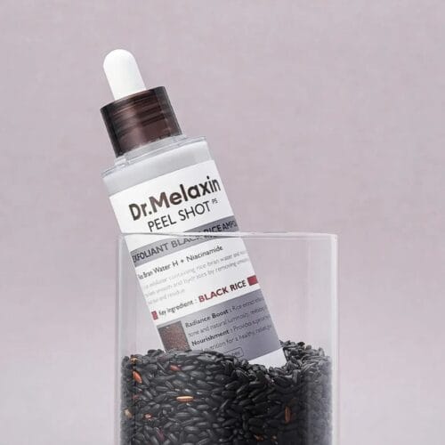 WhatsApp Image 2026-02-01 at 5.56.42 PM Dr.Melaxin Peel Shot Glow Black Rice Ampoule - 80ml | د. ميلاكسن سيروم تقشير وتفتيح البشرة بخلاصة الارز الاسود - 80 مل