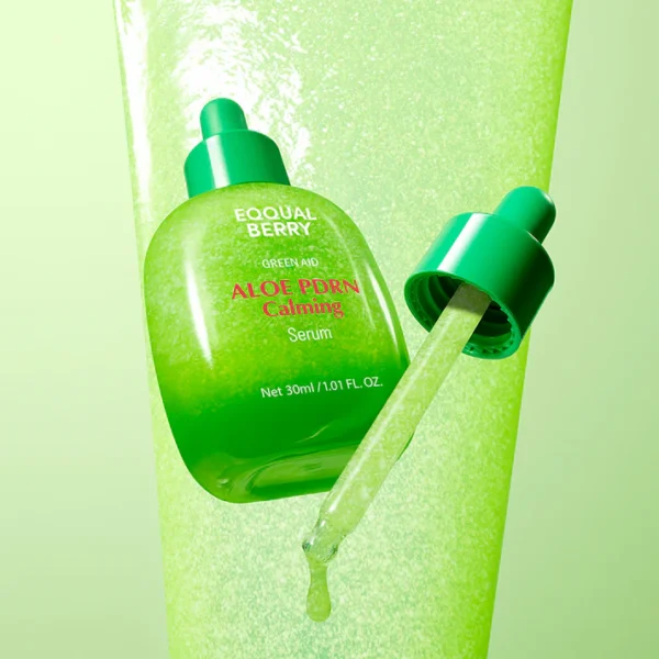 EQQUALBERRY Aloe PDRN Calming Serum - 30ml | ايكوال بيري سيروم مهدئ بخلاصة الألوفيرا - 30 مل