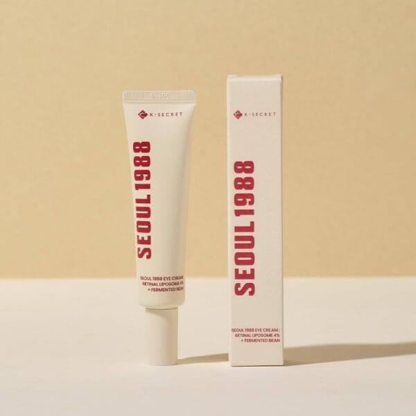 SEOUL 1988 Eye Cream : Retinal Liposome 4% + Fermented Bean - 30ml | سول 1988 كريم رتنال تحت العين - 30 مل