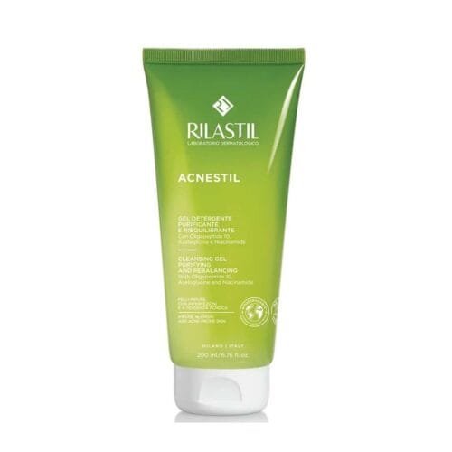 RILASTIL Acnestil Cleansing Gel - 200 ml | جل تنظيف ريلاستيل أكنيستيل للبشرة الدهنية والمختلطة والمعرضة لحب الشباب – 200 مل