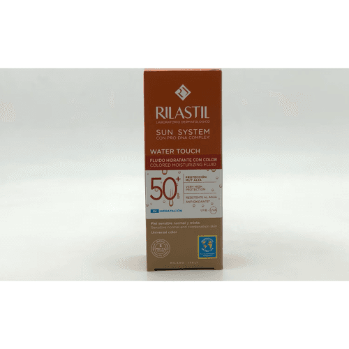 RILASTIL Sun System Water Touch Fluido Solar Facial Color SPF50+ - 50ml | ريلاستيل صن سيستم ووتر تاتش واقي شمس ملون للوجه SPF50+ - 50 مل
