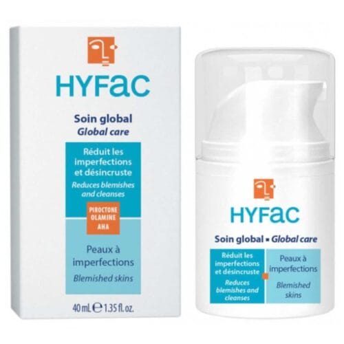 Hyfac Global Care - 40ml | هايفك گلوبل كير كريم مرطب للبشرات الدهنية والمعرضة للحبوب - 40 مل