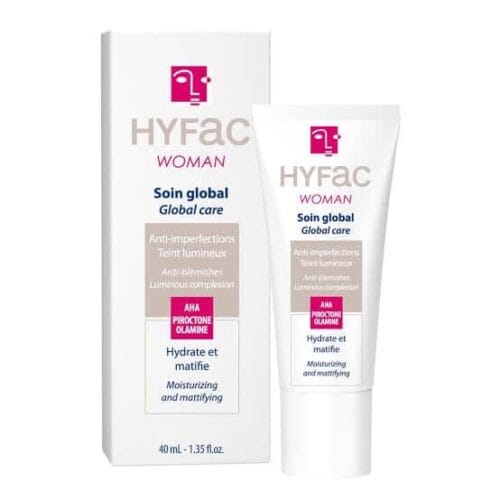HYFAC WOMAN SOIN GLOBAL CARE - 40ML | هايفك ومن كريم العناية وتنقية البشرة - 40 مل