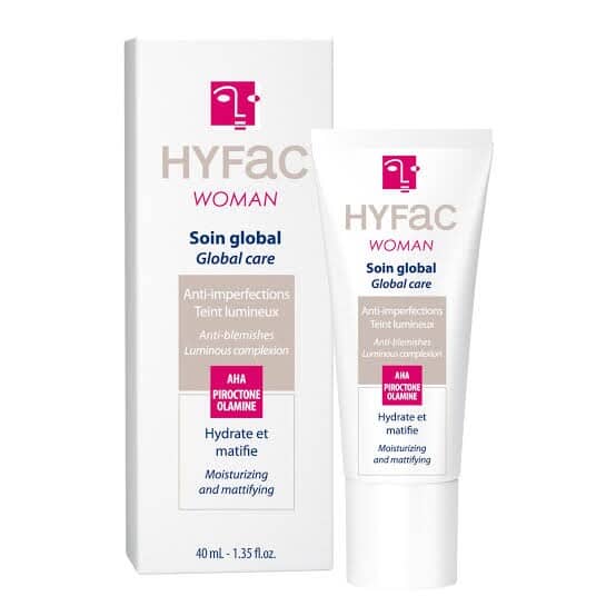 643447887_875594028814503_680540820779109381_n HYFAC WOMAN SOIN GLOBAL CARE - 40ML | هايفك ومن كريم العناية وتنقية البشرة - 40 مل