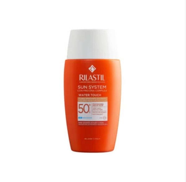 RILASTIL Sun System Water Touch Fluido Solar Facial Color SPF50+ - 50ml | ريلاستيل صن سيستم ووتر تاتش واقي شمس ملون للوجه SPF50+ - 50 مل