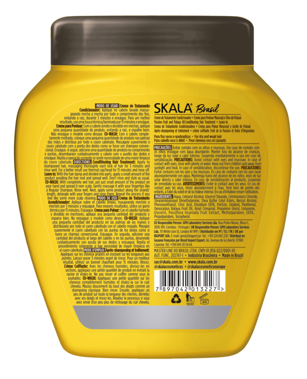 KJHDCAI35QUSIDIGER47M7XD Skala Maracuja Treatment - 1000g | سكالا معالج شعر ماراكوجا - 1000غ