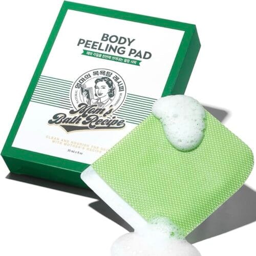 img_4157-1 Mom’s Bath Recipe Body Peeling Pad - Original | ليفة التقشير الكورية للجسم (اورجنل)