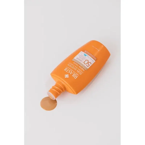 RILASTIL Sun System Water Touch Fluido Solar Facial Color SPF50+ - 50ml | ريلاستيل صن سيستم ووتر تاتش واقي شمس ملون للوجه SPF50+ - 50 مل