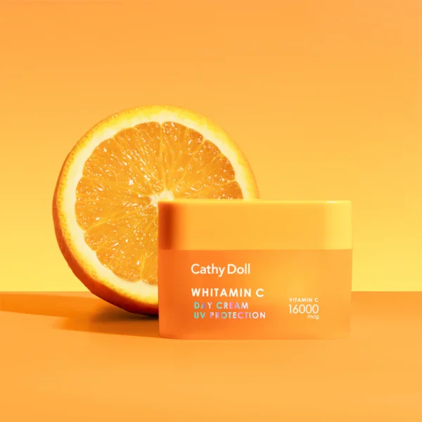 CATHY DOLL Whitamin C Day Cream - 50ml | كاثي دول كريم للبشرة غني بالفايتمن سي - 50 مل