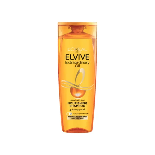 3610340019982 L’Oreal Elvive Extraordinary Oil Dry Hair Shampoo - 400ml |لوريال شامبو مغذي للشعر العادي والجاف - 400 مل