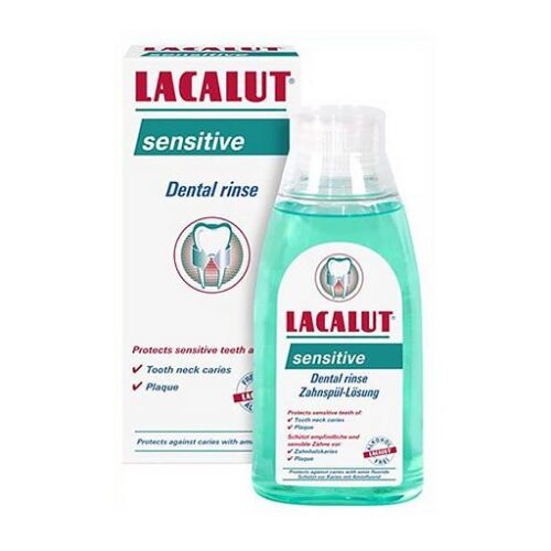 4 LACALUT® Sensitive mouth rinse - 300ml | لاكالوت غسول فم للاسنان الحساسة - 300 مل