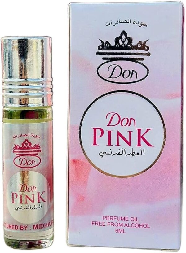 DON PINK FRENCH FRAGRANCE OIL - 6ml | دون رول اون الوردي - 6 مل
