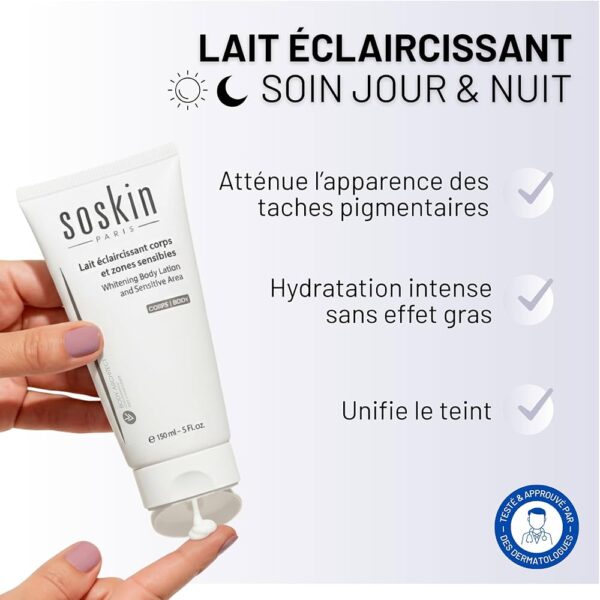 SOSKIN Whitening Body Lotion - 150ml | سوسكن لوشن تفتيح الجسم - 150 مل