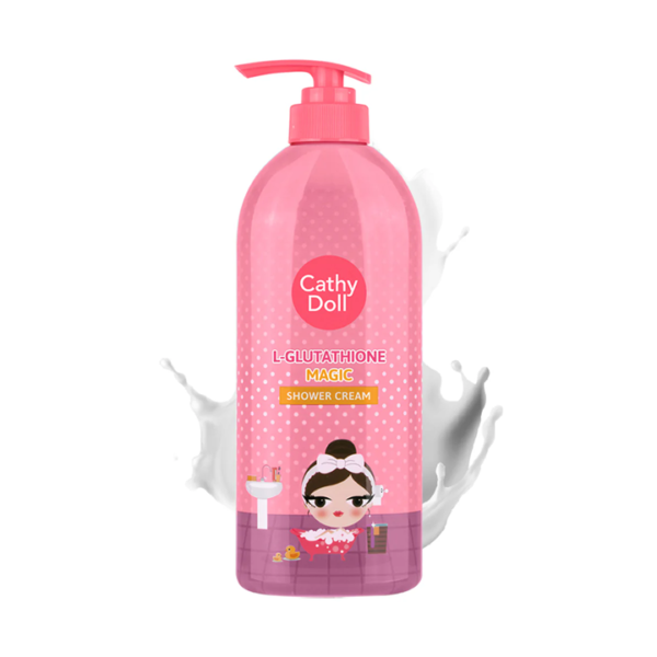 9cdf839a-34ee-4a7f-8ae8-72c35e5b144c Cathy Doll L-Glutathione Magic Shower Cream - 500ml | كاثي دول غسول جسم كريمي بالكلوتاثيون لتفتيح الجسم - 500 مل